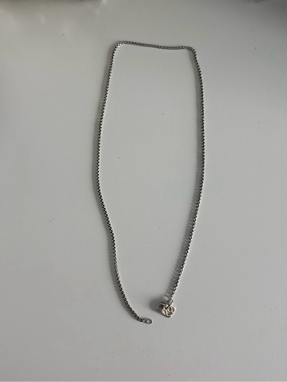 Plain authentic David yurman necklace